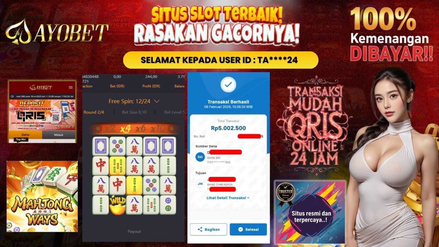 AYOBET JACKPOT SLOT MAHJONG WAYS